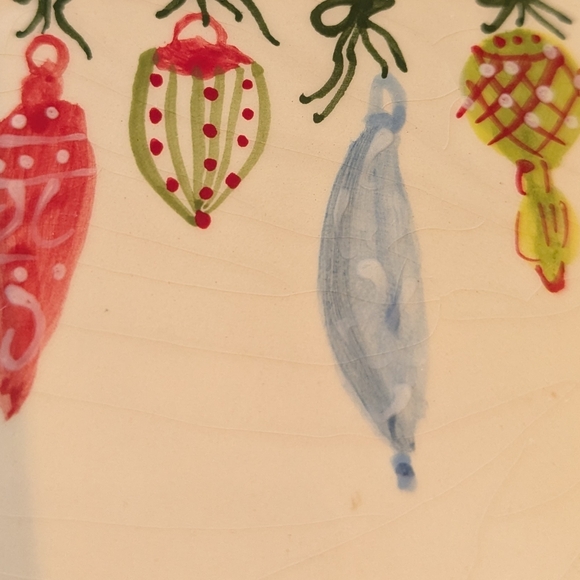 Montage Elizabeth Monro set of 2 small Christmas plates - Picture 5 of 6